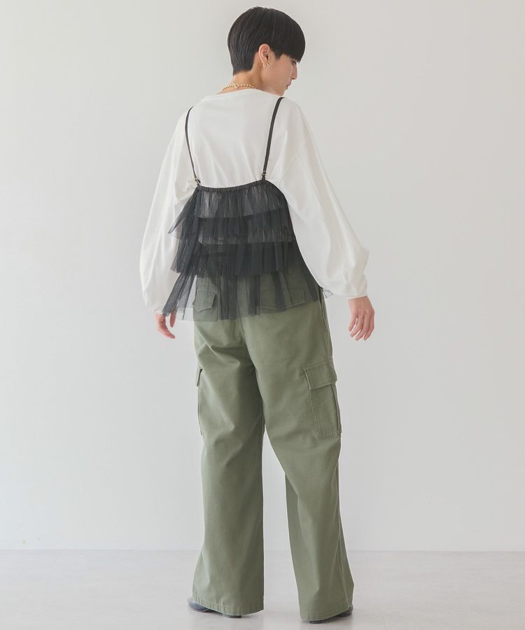 AMERICAN HOLIC「【WEB限定】袖ボリュームカットプルオーバー」|Tシャツ・カットソー|