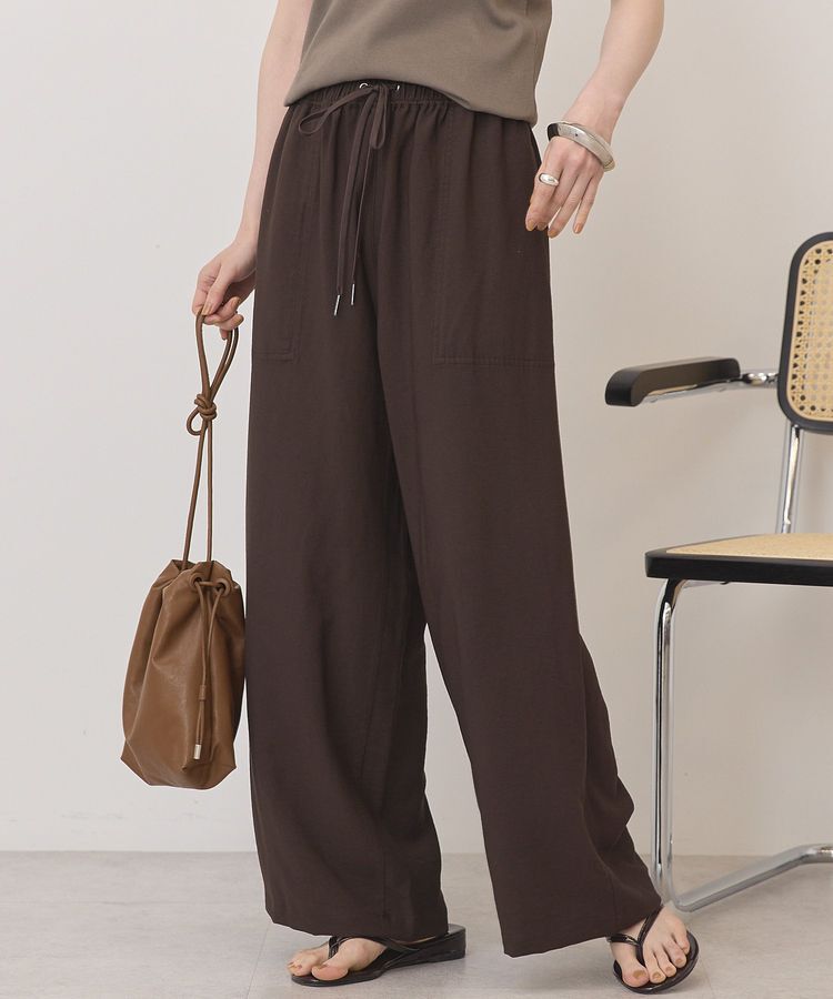 AMERICAN HOLIC「【マルチ機能】ベイカーリラックスパンツ」|その他|Brown