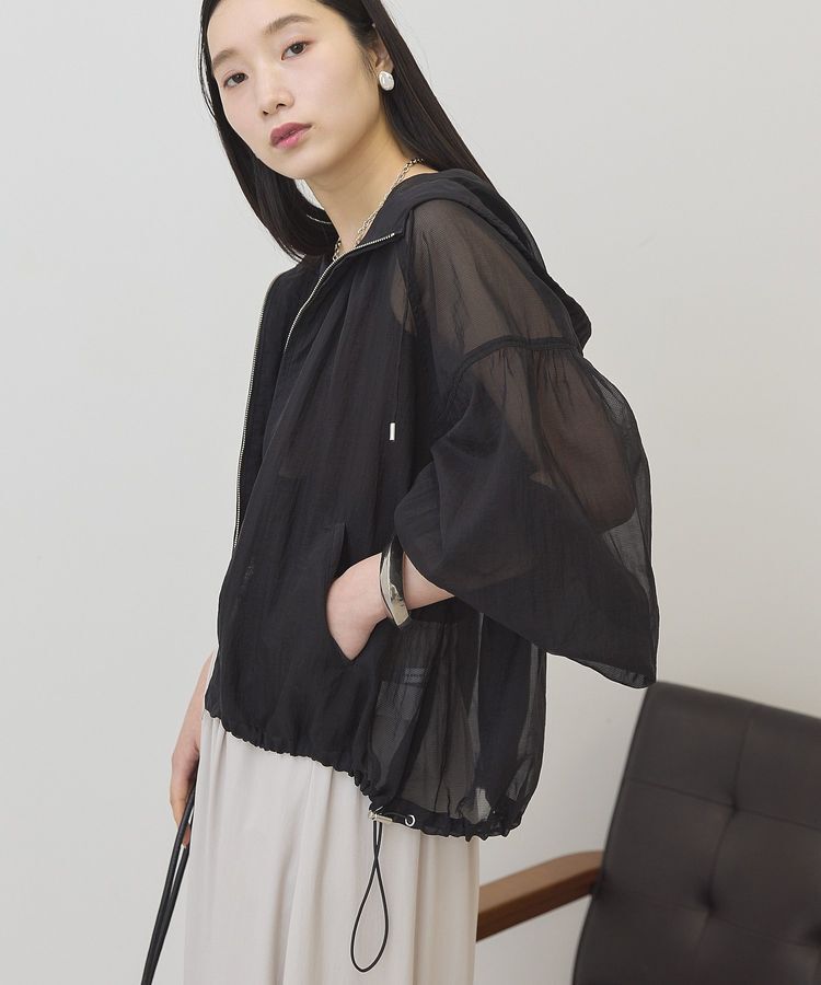 AMERICAN HOLIC「シアーリップストップブルゾン」|ブルゾン・スタジャン|Black