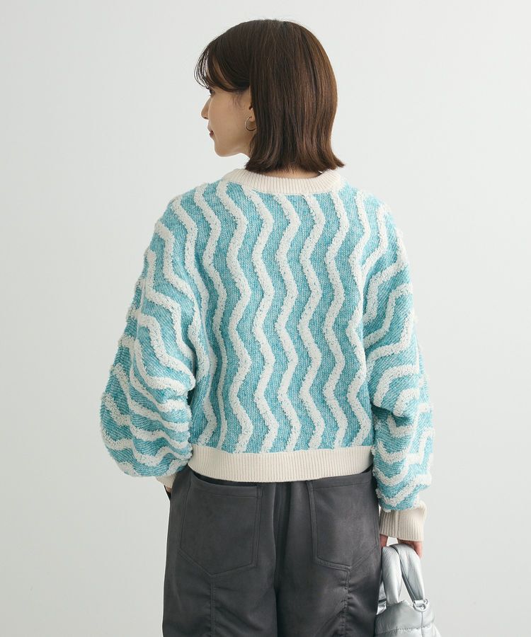 Green Parks「・ELENCARE DUE ブークレナミナミニット」|ニット・セーター|