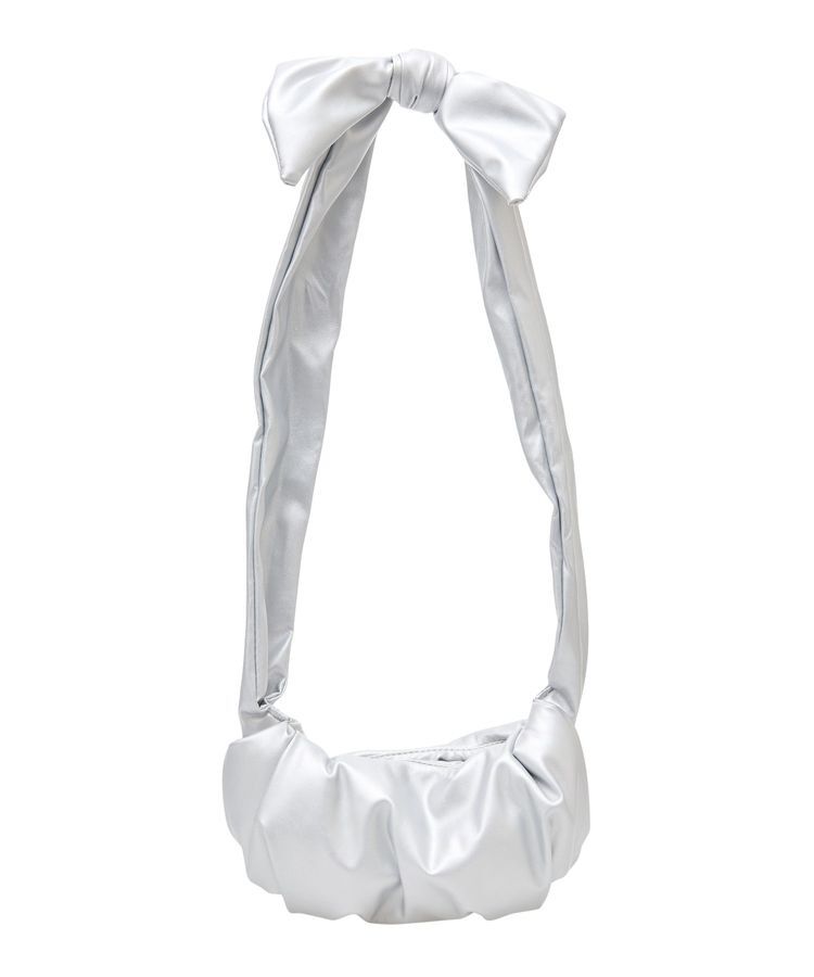 Green Parks「・QUON ギャザーリボンショルダー」|ショルダー・メッセンジャー|