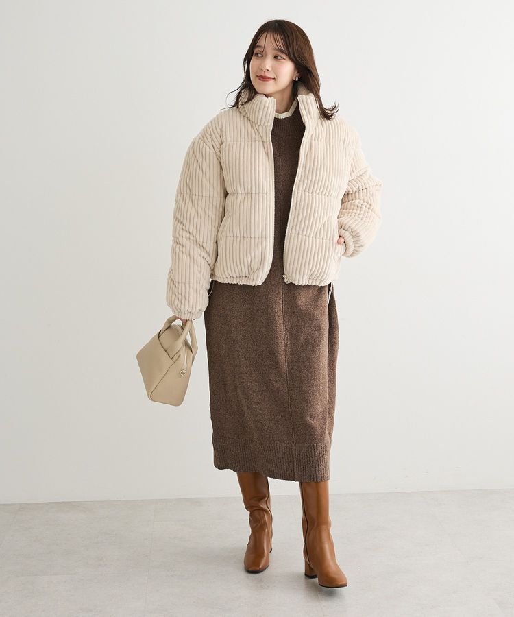 Green Parks「・swing by ワイドコールスタンドブルゾン」|ブルゾン・スタジャン|