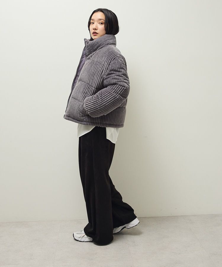 Green Parks「・swing by ワイドコールスタンドブルゾン」|ブルゾン・スタジャン|