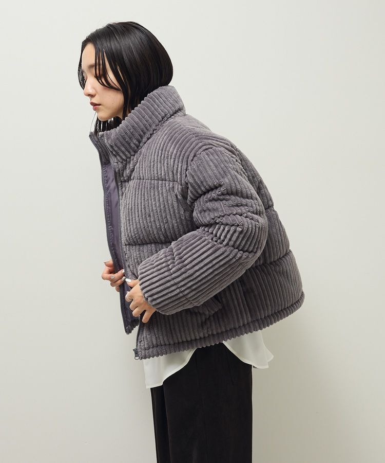 Green Parks「・swing by ワイドコールスタンドブルゾン」|ブルゾン・スタジャン|