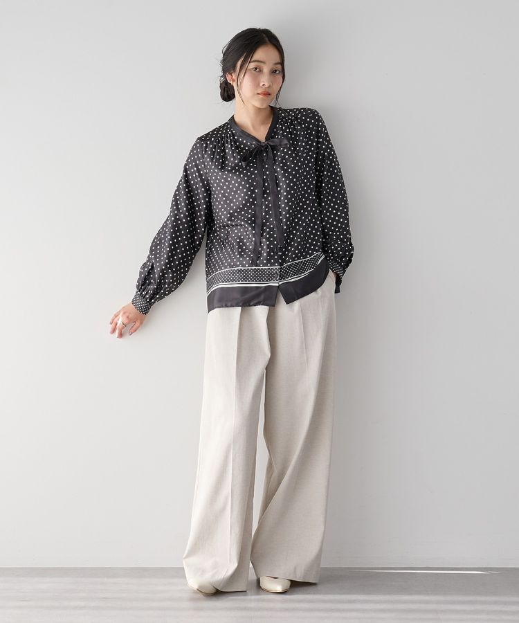 YECCA VECCA「メタルホックワイドパンツ」|その他|