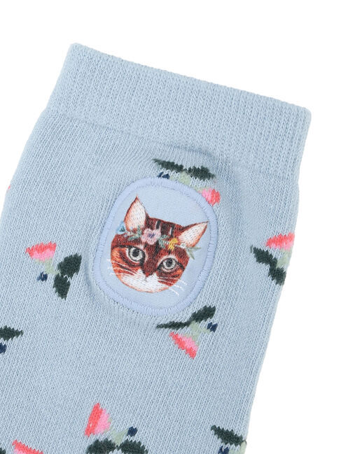 Samansa Mos2「【miyuki matsuo&times;Samansa Mos2】花柄ソックス」|ソックス|