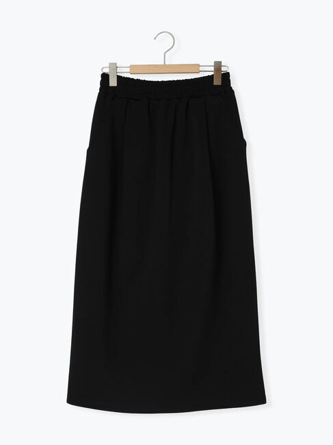 Samansa Mos2「ダンボールタイトスカート」|スカート|ブラック