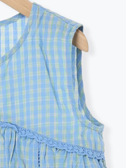 Samansa Mos2 Lagom「チェックバルーンブラウス(セットアップ可)」|シャツ・ブラウス|