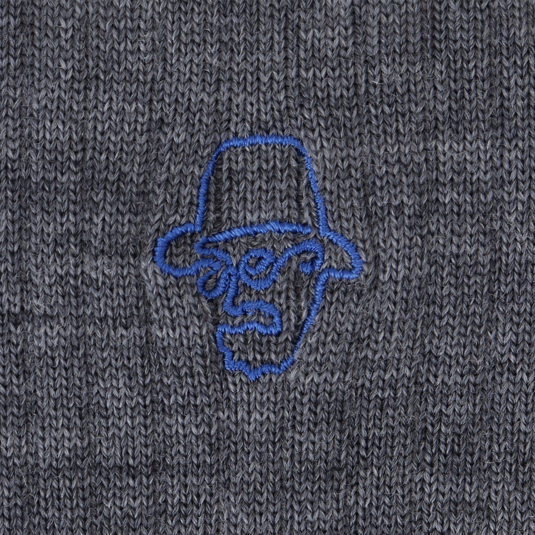 TAKEO KIKUCHI「ワンポイント刺繍ウール混ソックス」|ソックス|