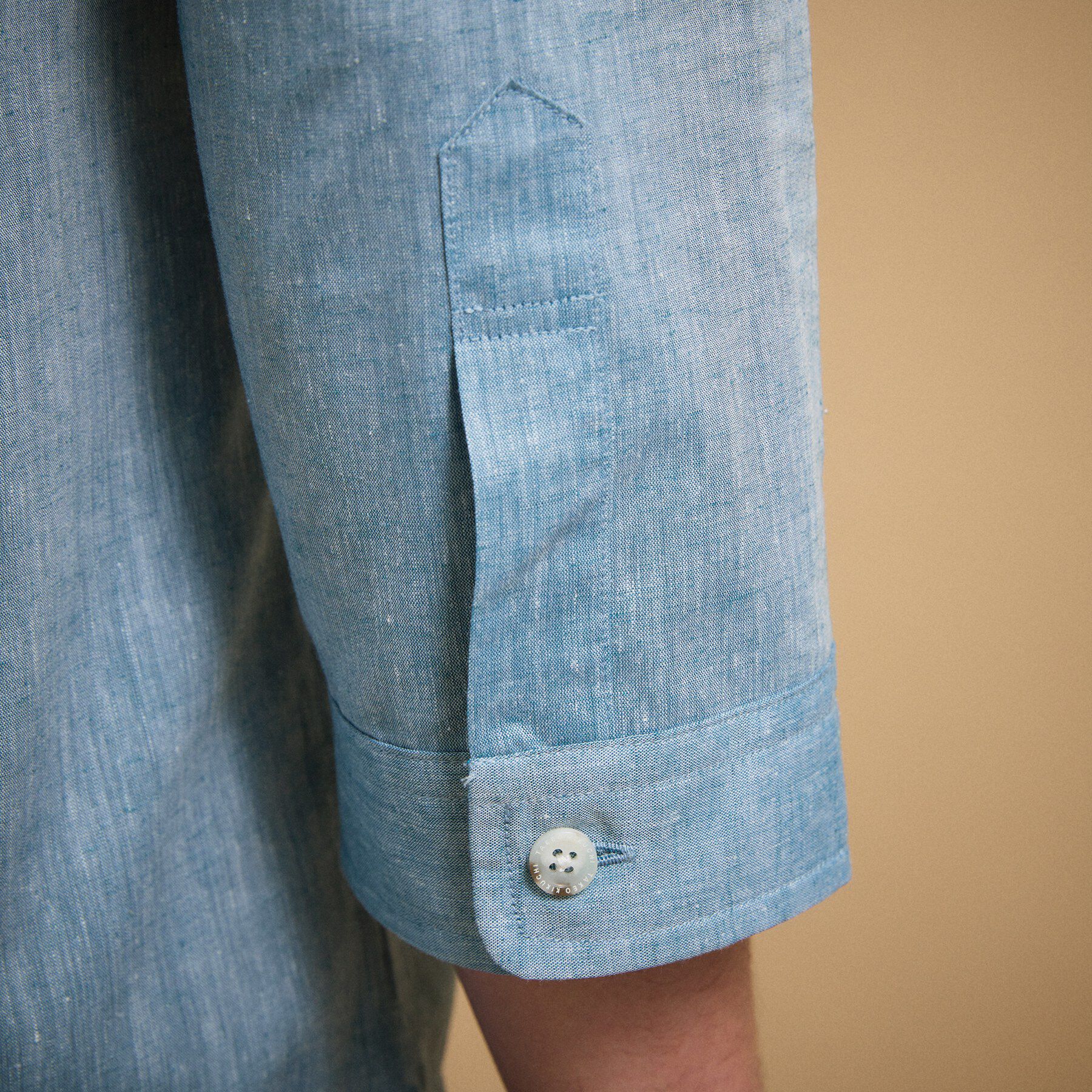 TAKEO KIKUCHI「ハイブリッド リネン 七分袖シャツ」|シャツ・ブラウス|