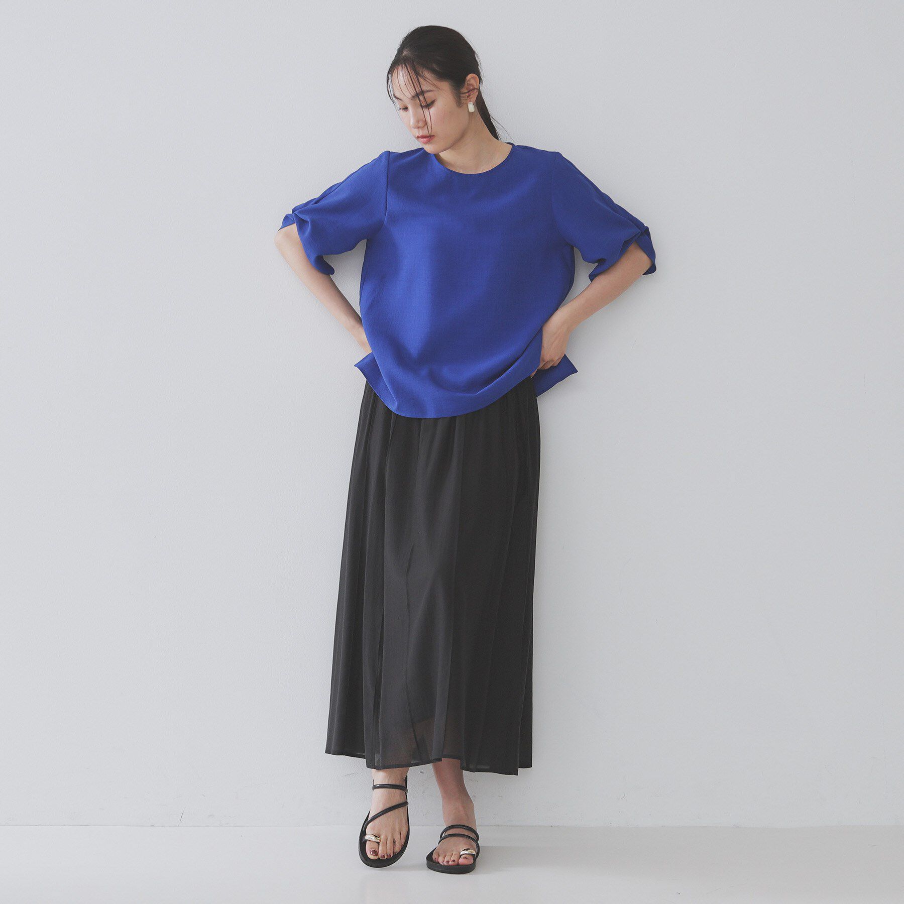 OPAQUE.CLIP「サムリングフラットサンダル」|サンダル|