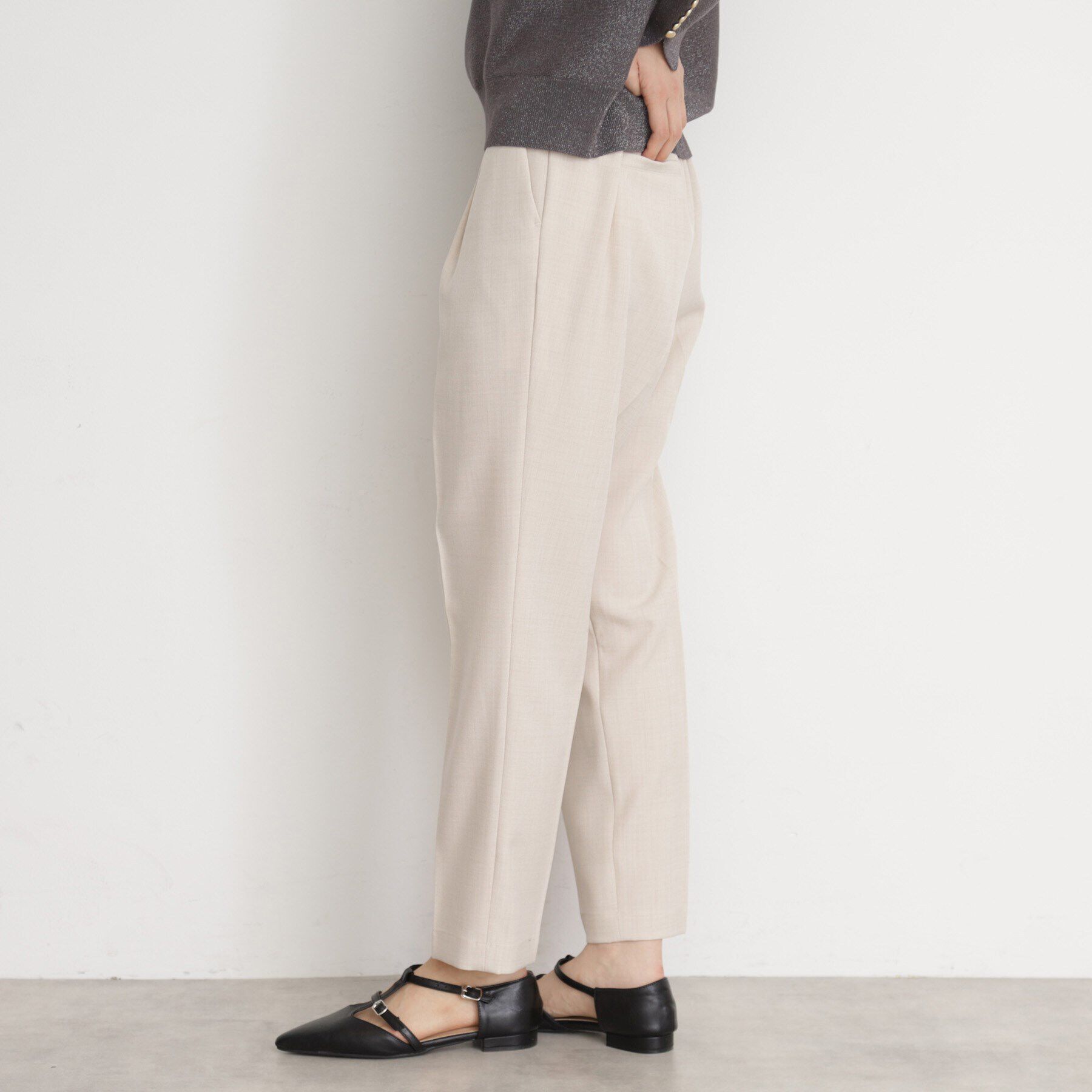 THE SHOP TK「【CAVIAN】ベーシックテーパードパンツ/洗濯機OK」|その他|