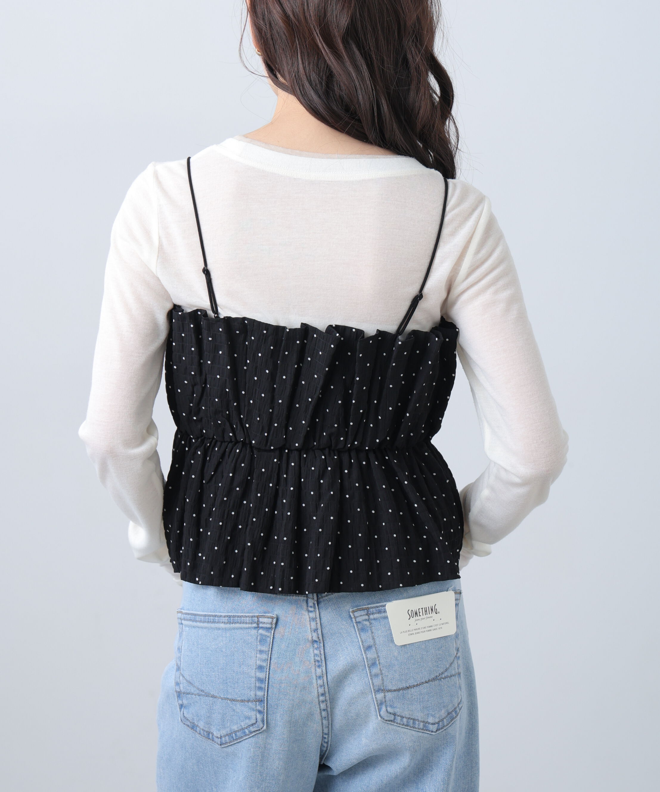  「シャイニーキャミソールビスチェ」|シャツ・ブラウス|