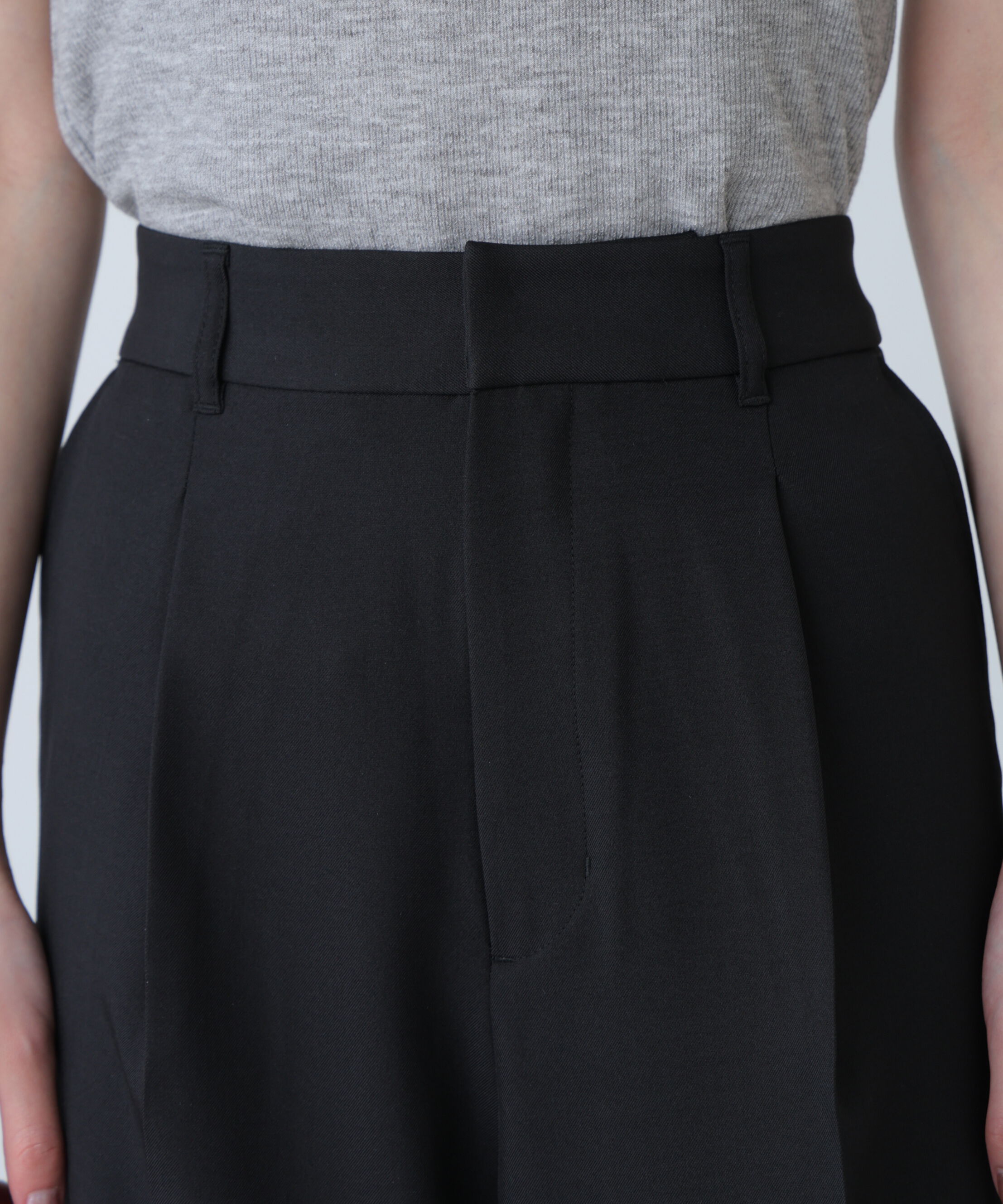  「ﾜﾝﾀｯｸﾜｲﾄﾞﾊﾟﾝﾂ[切らずに履ける身長別ｻｲｽﾞ/低身長/高身 」|その他|