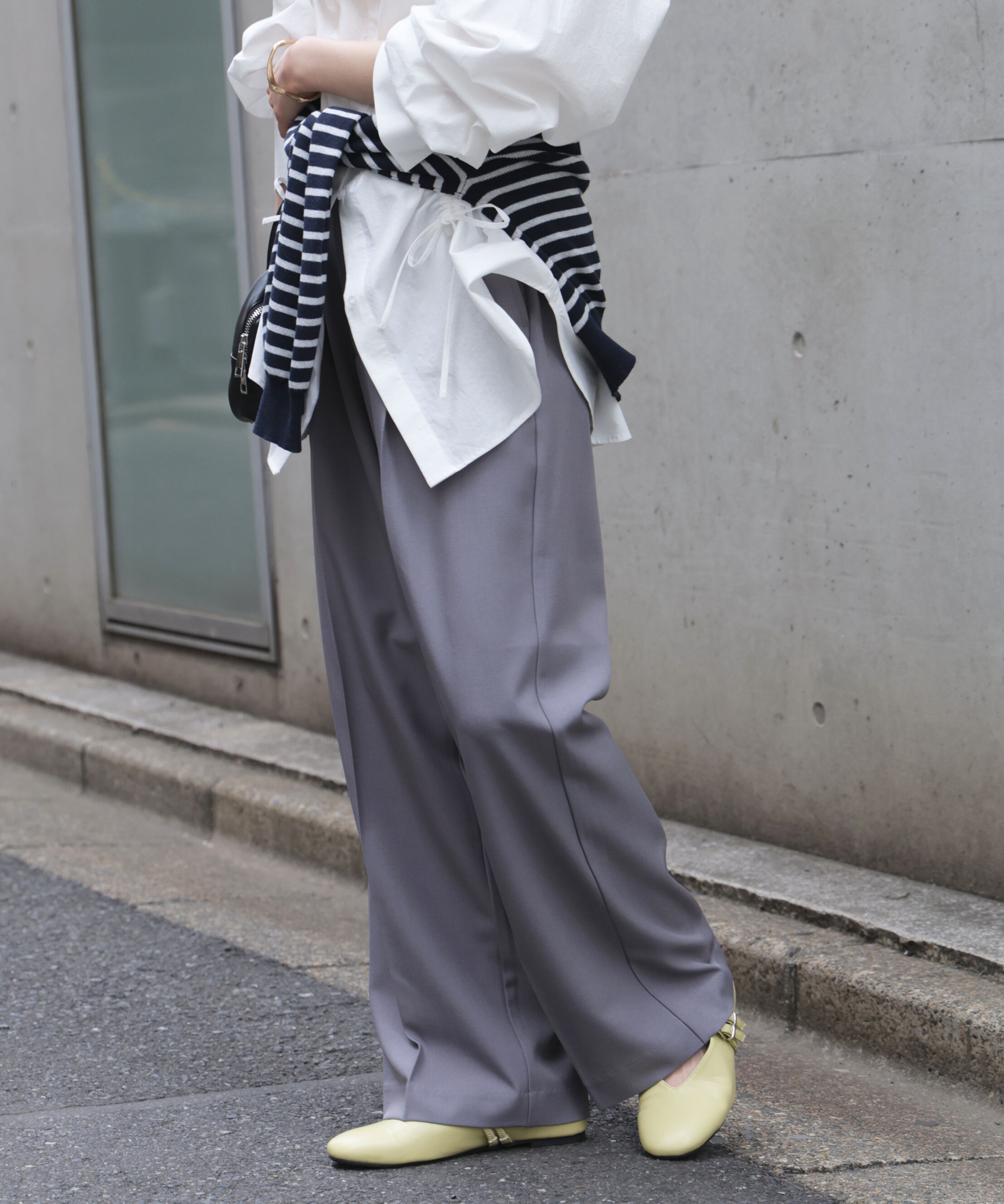  「ﾜﾝﾀｯｸﾜｲﾄﾞﾊﾟﾝﾂ[切らずに履ける身長別ｻｲｽﾞ/低身長/高身 」|その他|