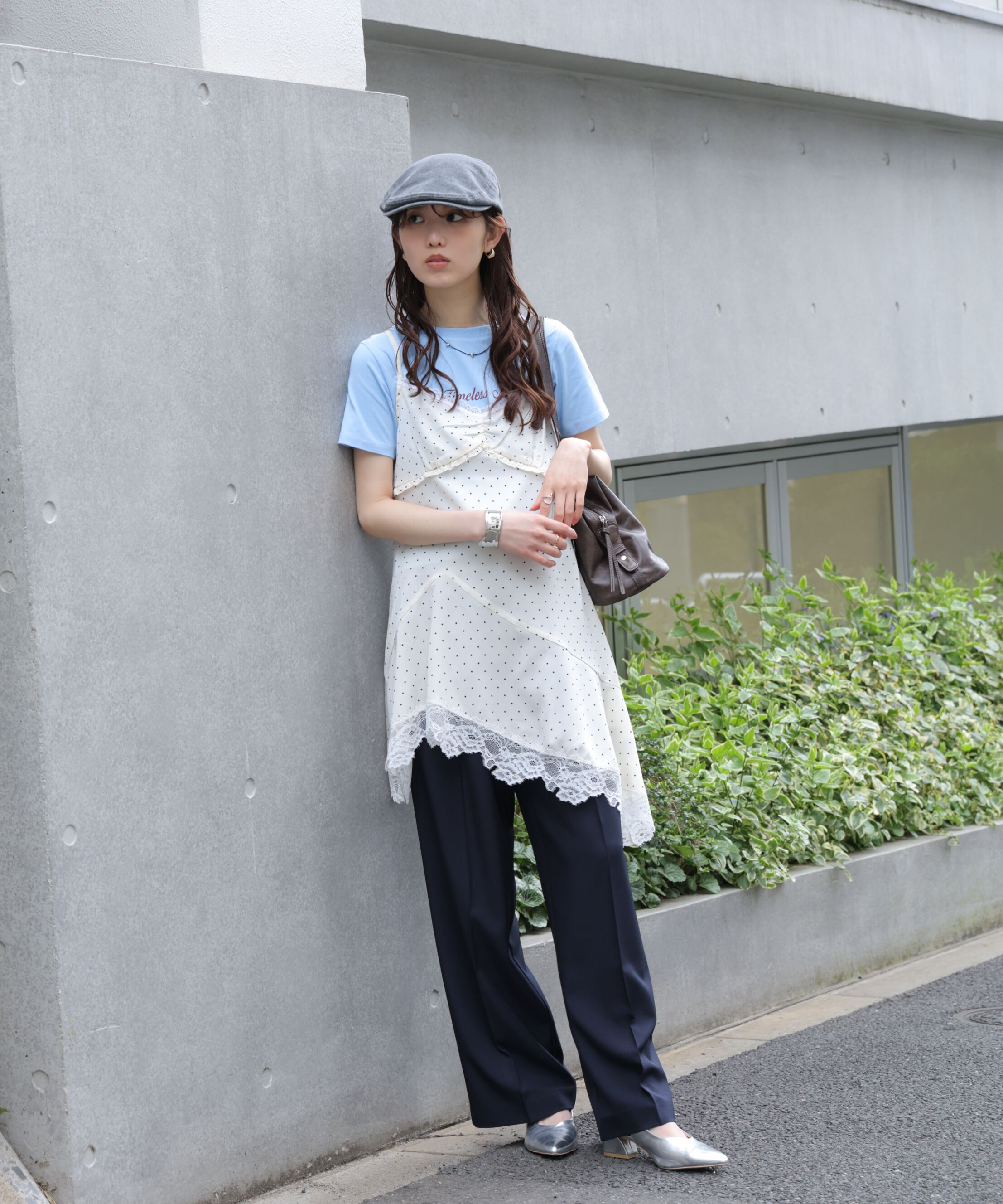  「ﾜﾝﾀｯｸﾜｲﾄﾞﾊﾟﾝﾂ[切らずに履ける身長別ｻｲｽﾞ/低身長/高身 」|その他|