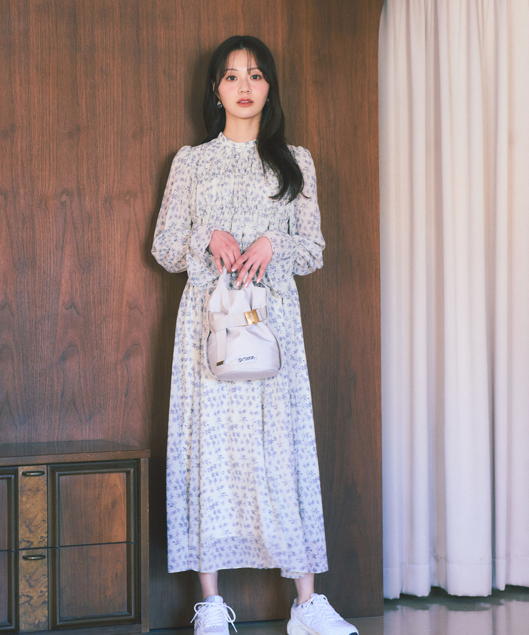 PROPORTION BODY DRESSING「シアーシャーリングワンピース　26SS」|ワンピース|