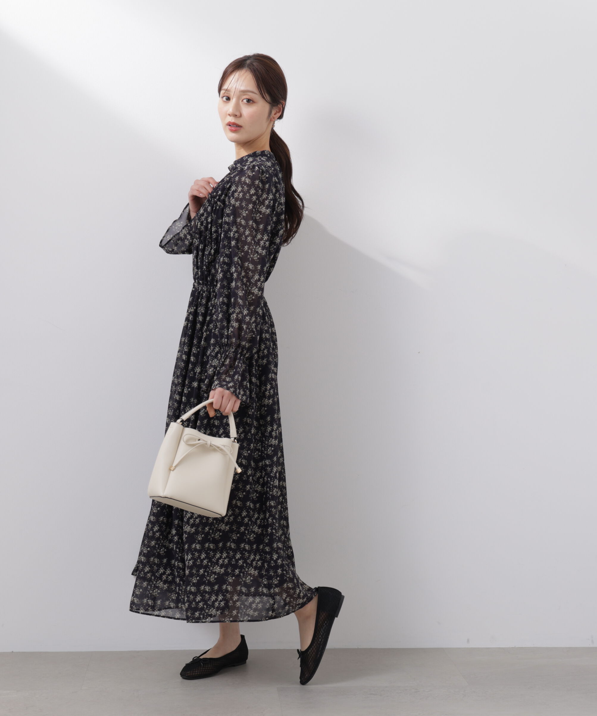 PROPORTION BODY DRESSING「シアーシャーリングワンピース　26SS」|ワンピース|