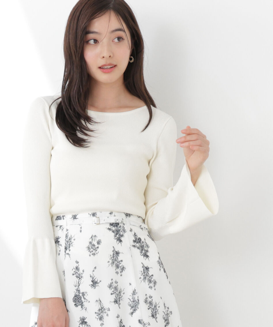 PROPORTION BODY DRESSING「フォルムスリーブニット　26SS」|ニット・セーター|