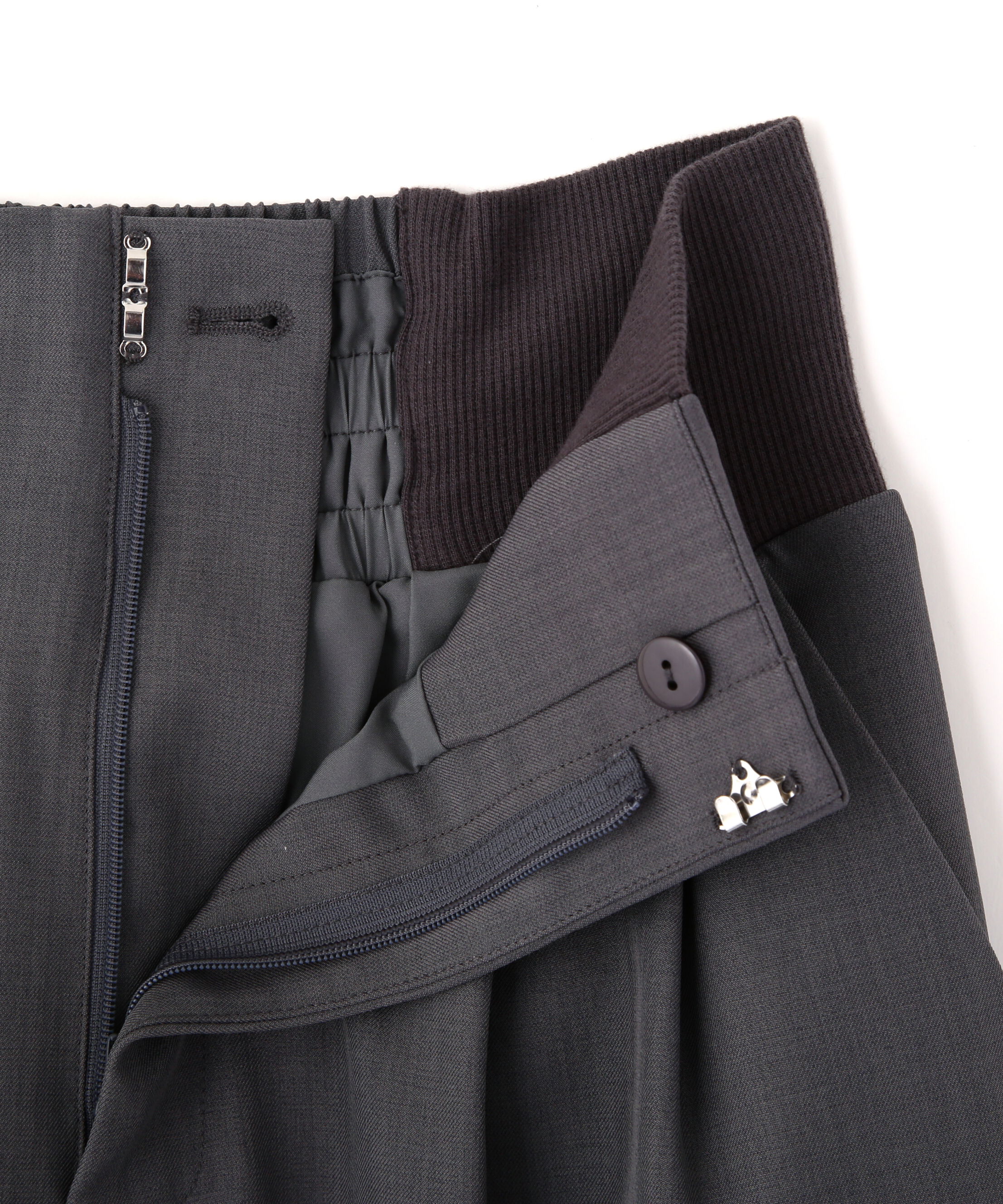 PROPORTION BODY DRESSING「ウエストリブワイドパンツ　26SS」|その他|