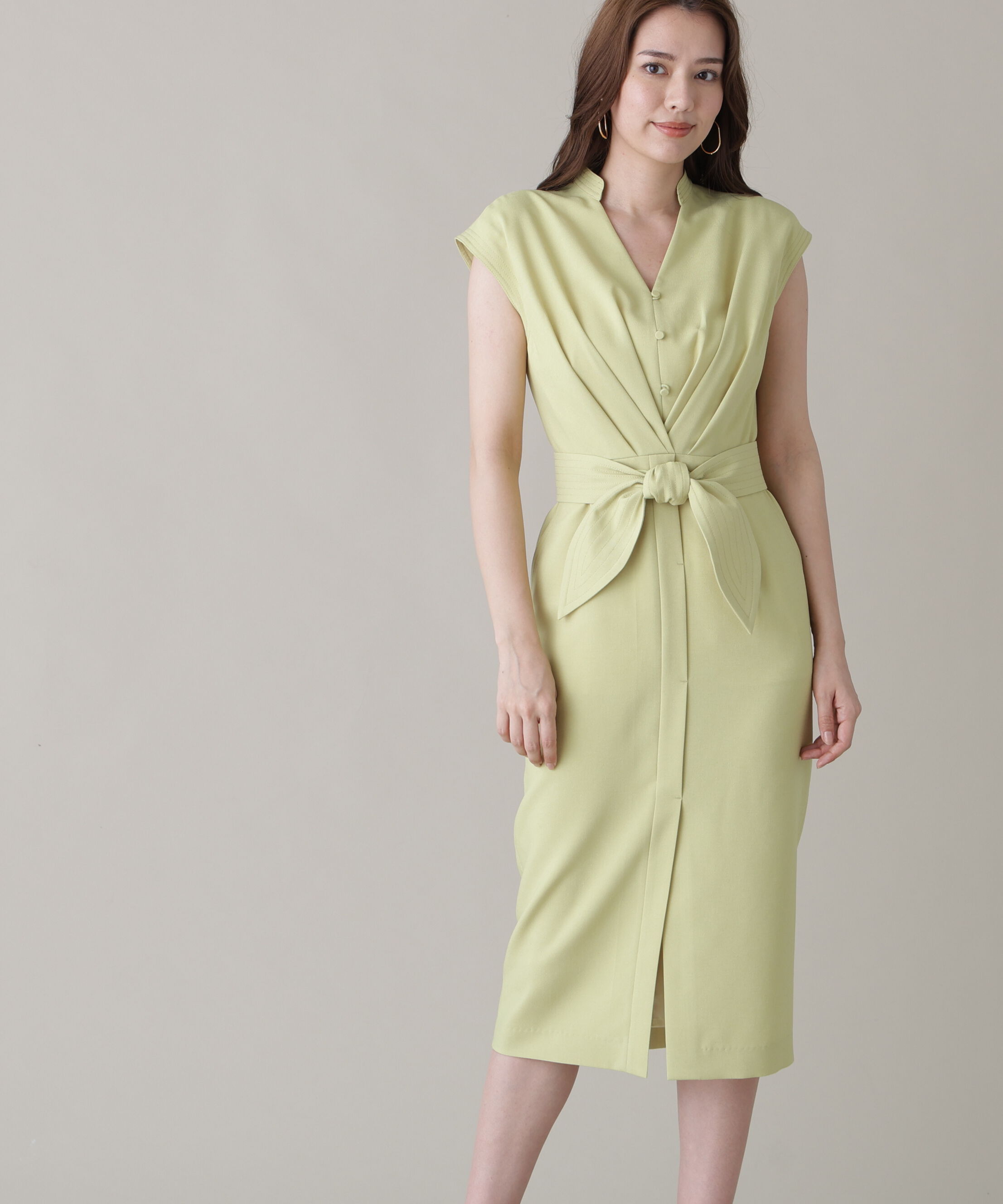  「ウエストタックワンピース」|ワンピース|