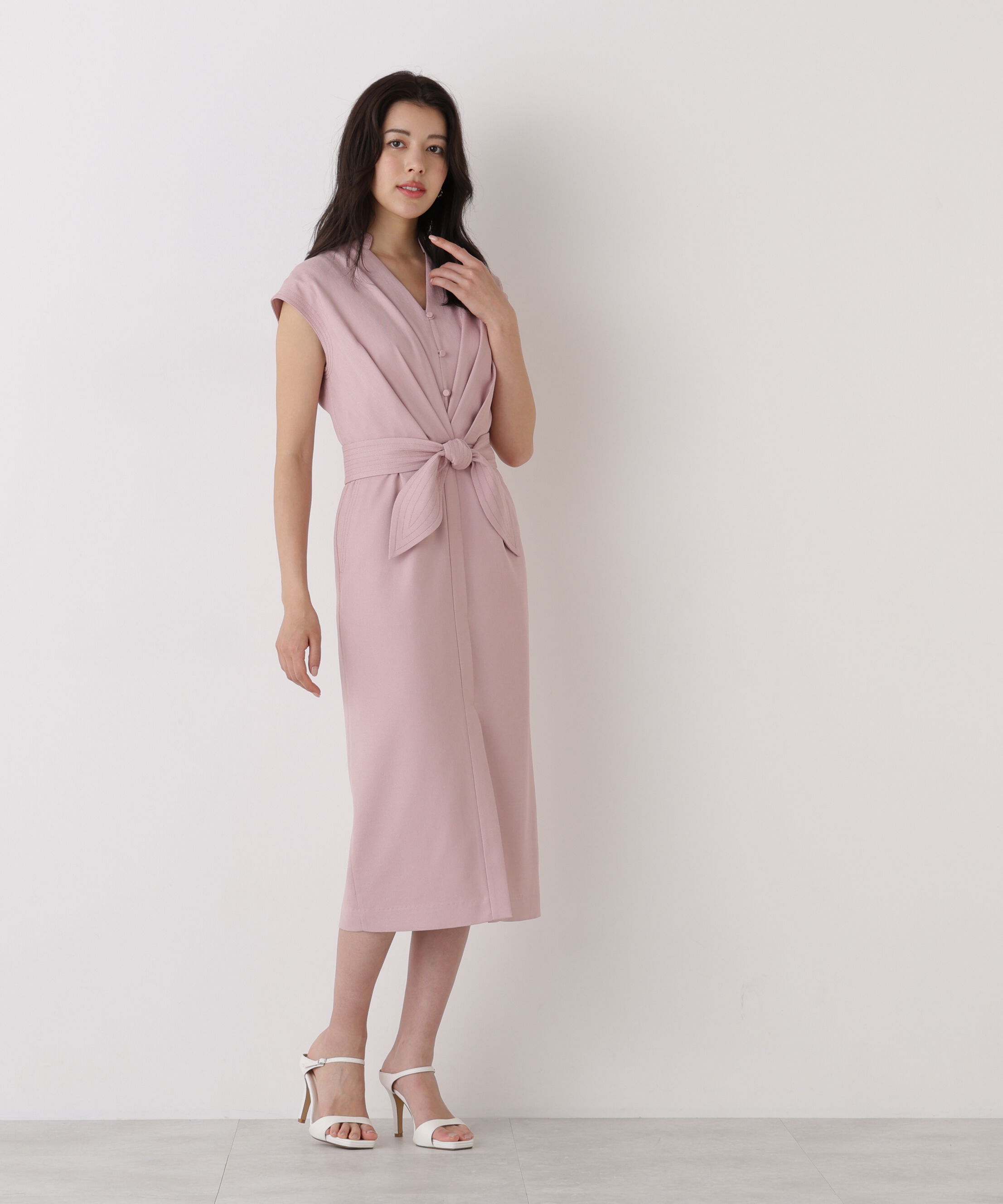  「ウエストタックワンピース」|ワンピース|