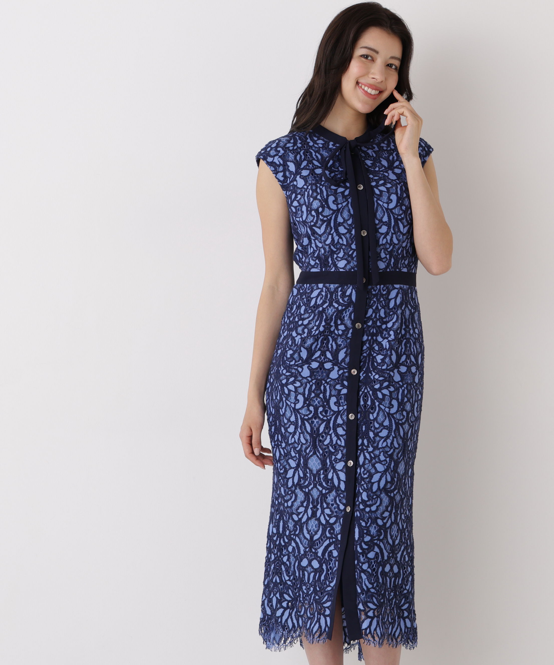  「バックマーメイドレースワンピース」|ワンピース|