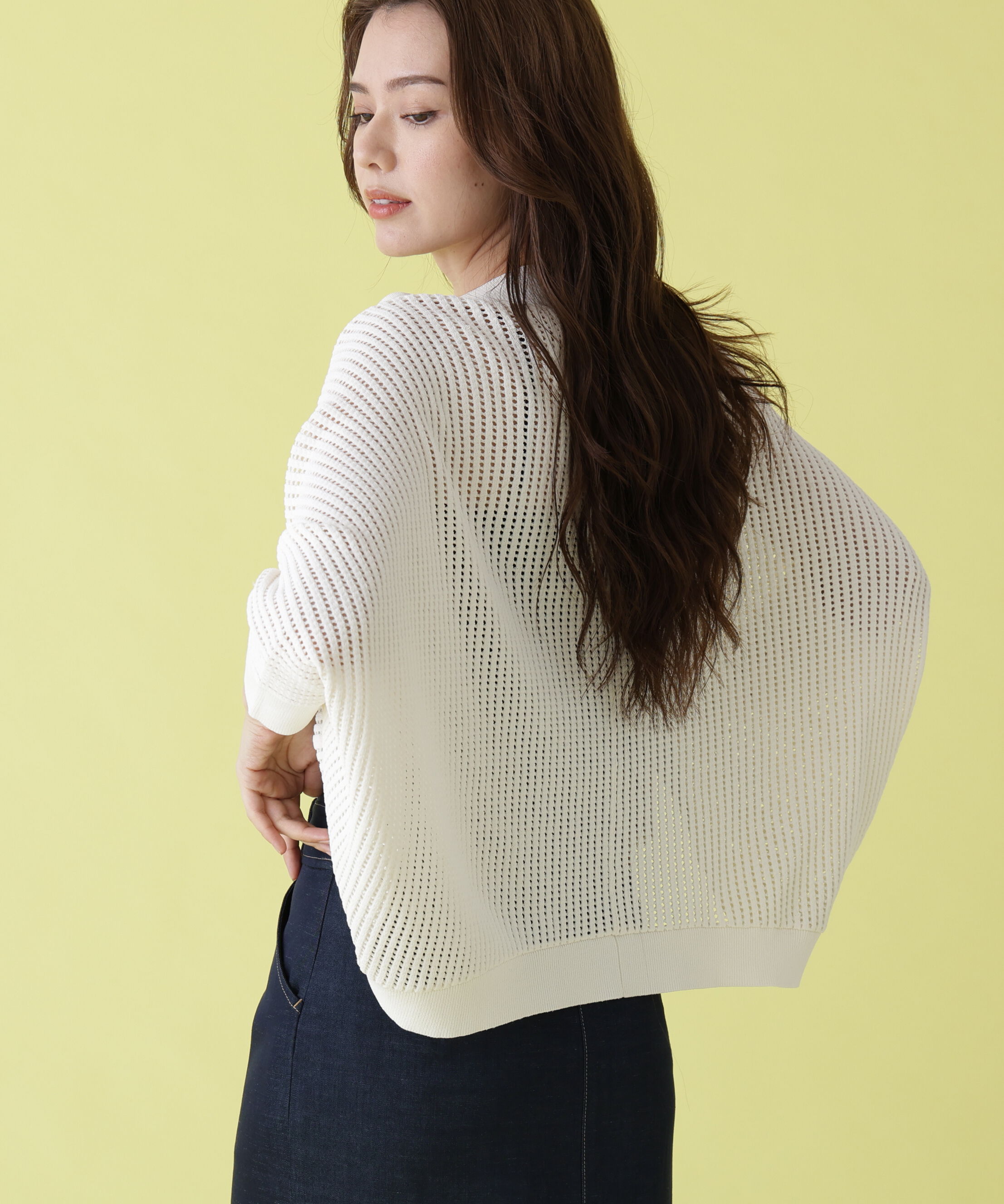  「メッシュニットカーディガン」|その他|