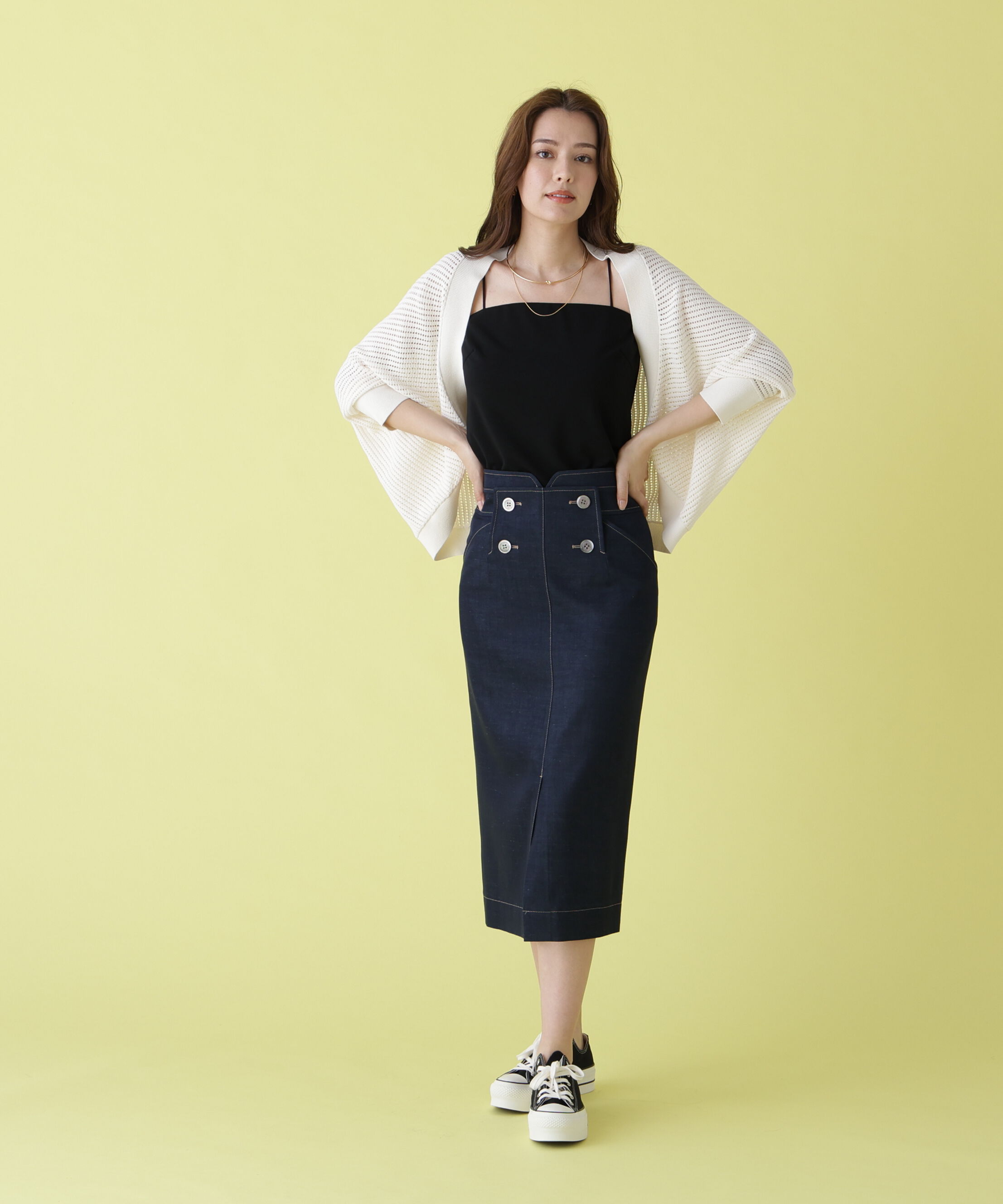  「メッシュニットカーディガン」|その他|