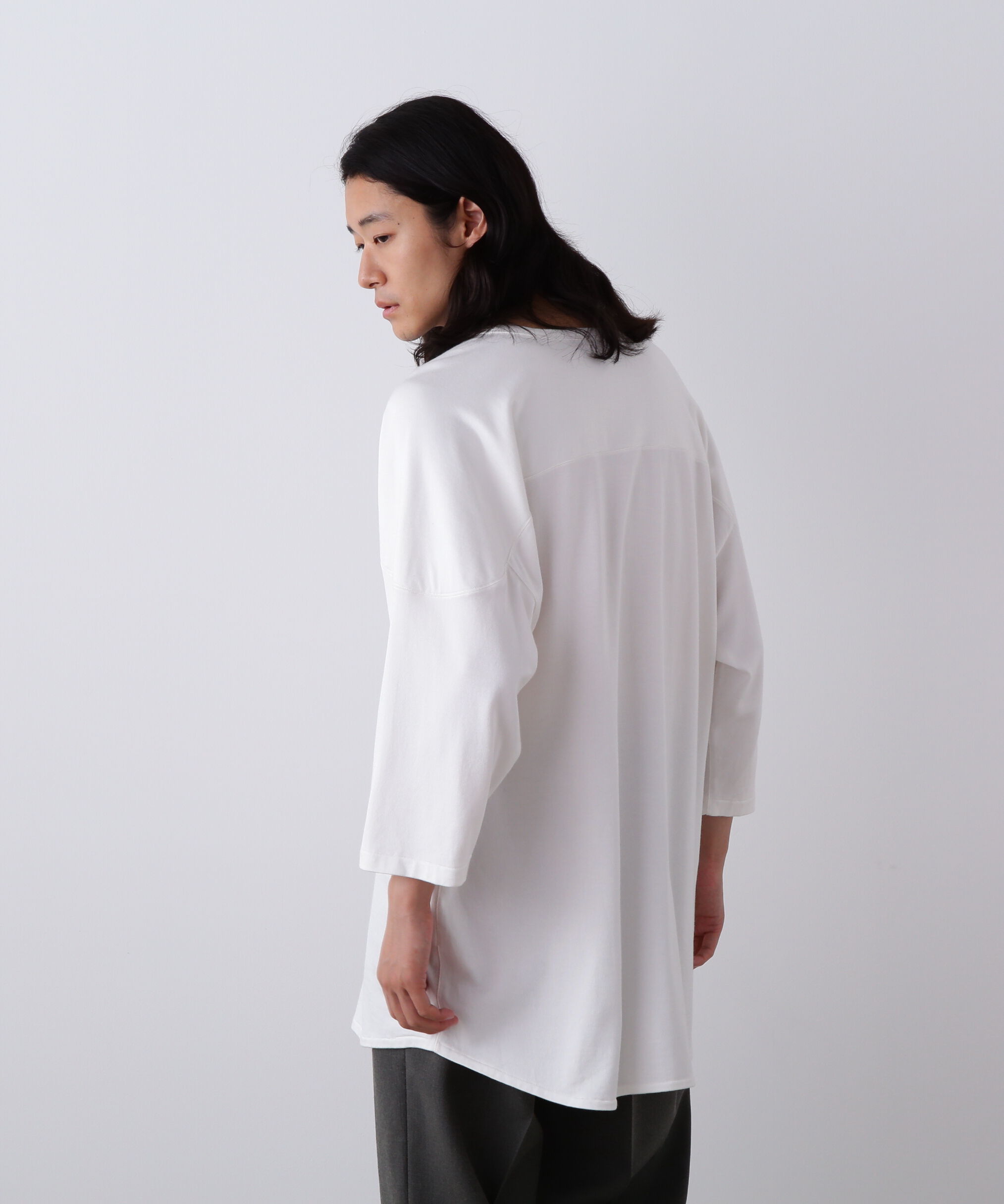 YLEVE 「YLEVE / COTTON RAYON PIGMENT DYE HOCKEY PULLOVER」|Tシャツ・カットソー|