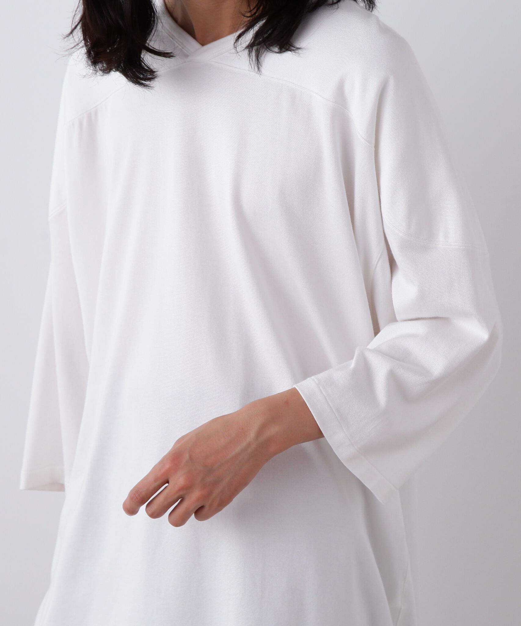 YLEVE 「YLEVE / COTTON RAYON PIGMENT DYE HOCKEY PULLOVER」|Tシャツ・カットソー|