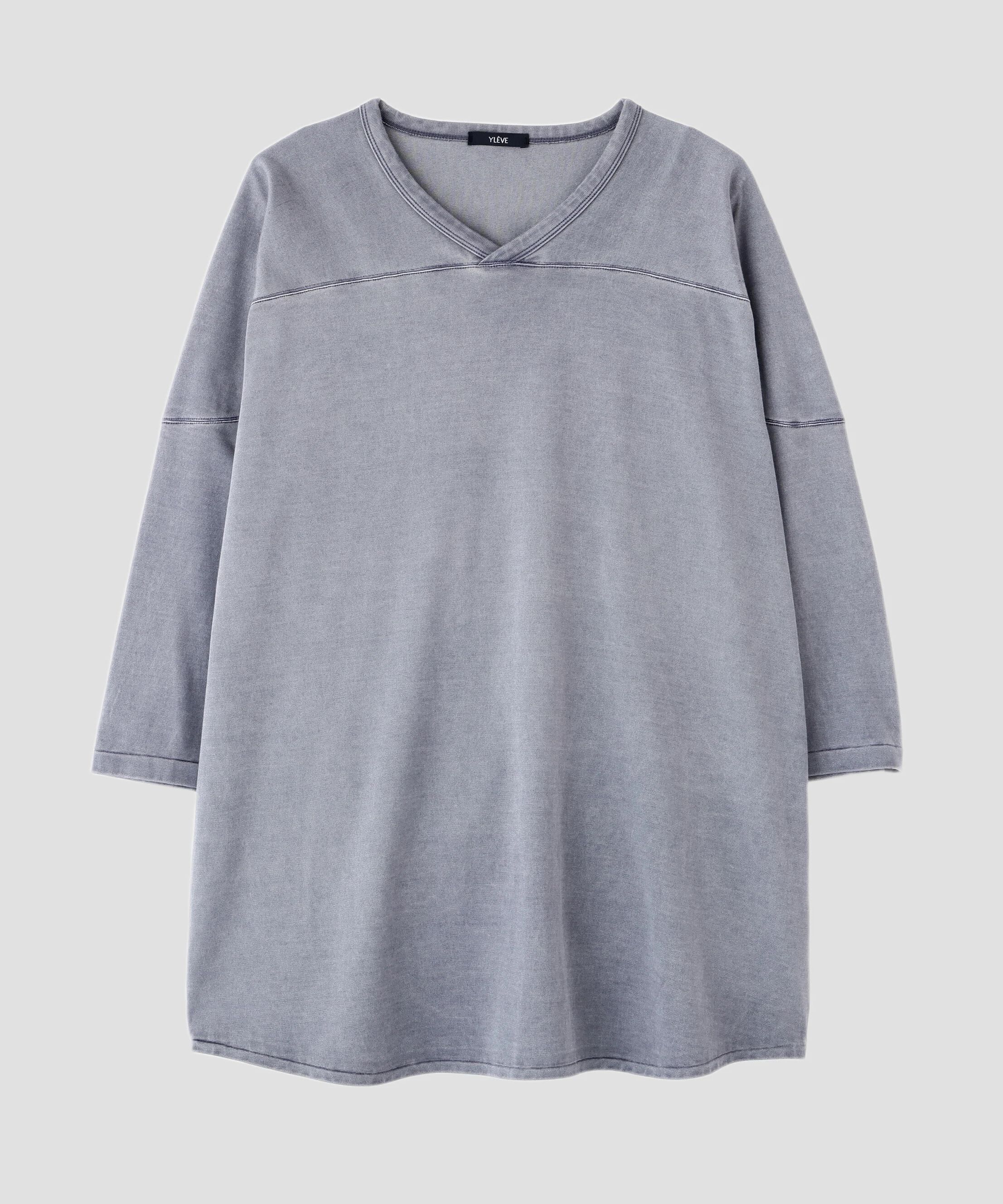 YLEVE 「YLEVE / COTTON RAYON PIGMENT DYE HOCKEY PULLOVER」|Tシャツ・カットソー|