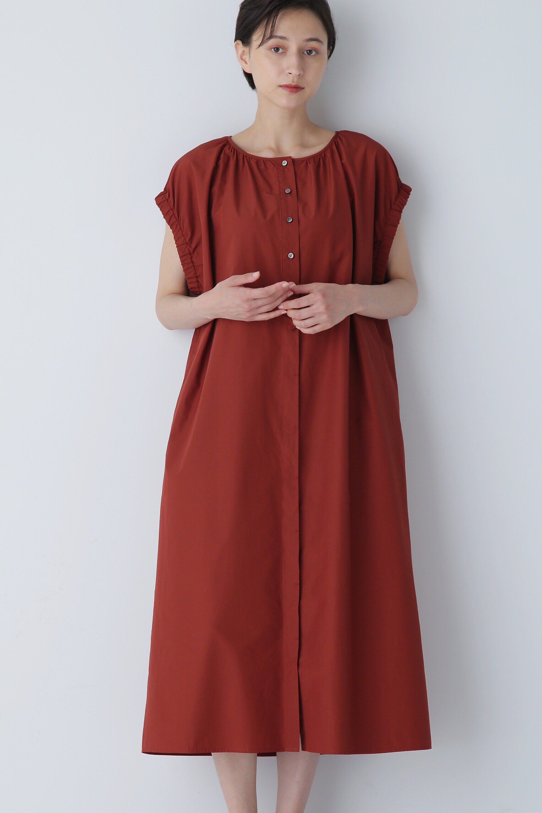  「◆ギャザーワンピース」|ワンピース|