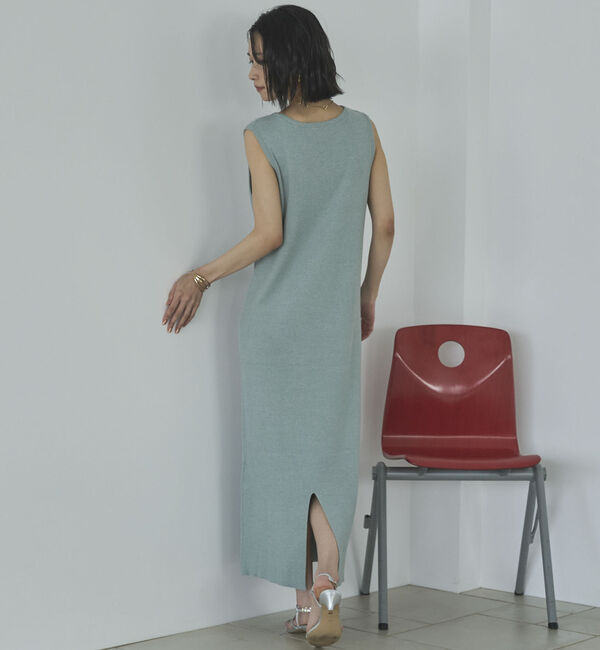 Doux archives「ＶネックニットＳＥＴリブワンピース」|ワンピース|