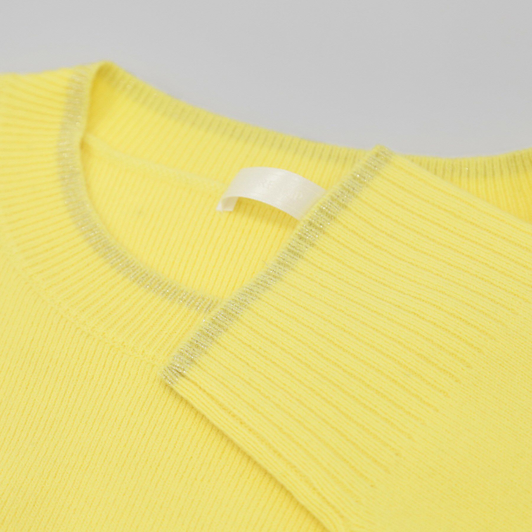 SHOO･LA･RUE「【洗濯機可/セットアップ可/毛玉になりにくい】さりげないラメ使いで差をつける クルーネックニット」|ニット・セーター|