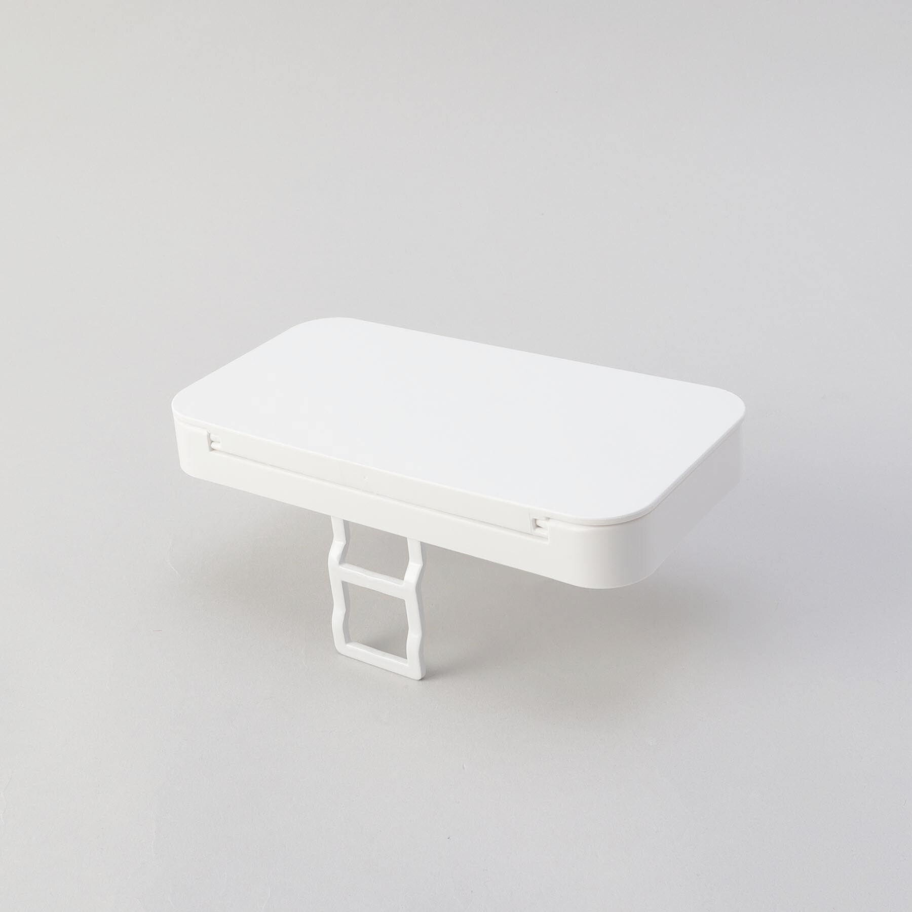 212 KITCHEN STORE「フィルムフック蓋付きポリ袋ホルダー WH 山崎実業 ＜tower タワー＞」|食器・キッチングッズ|