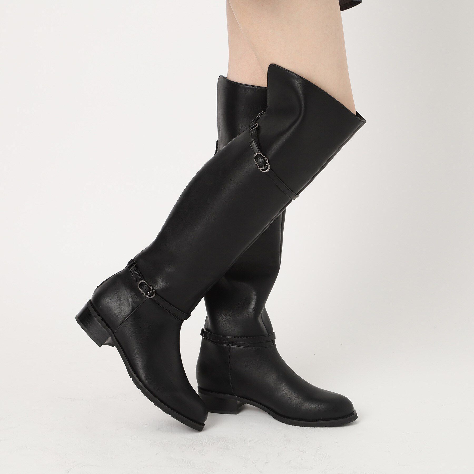 ESPERANZA「ニーハイジョッキーブーツ」|ショートブーツ|