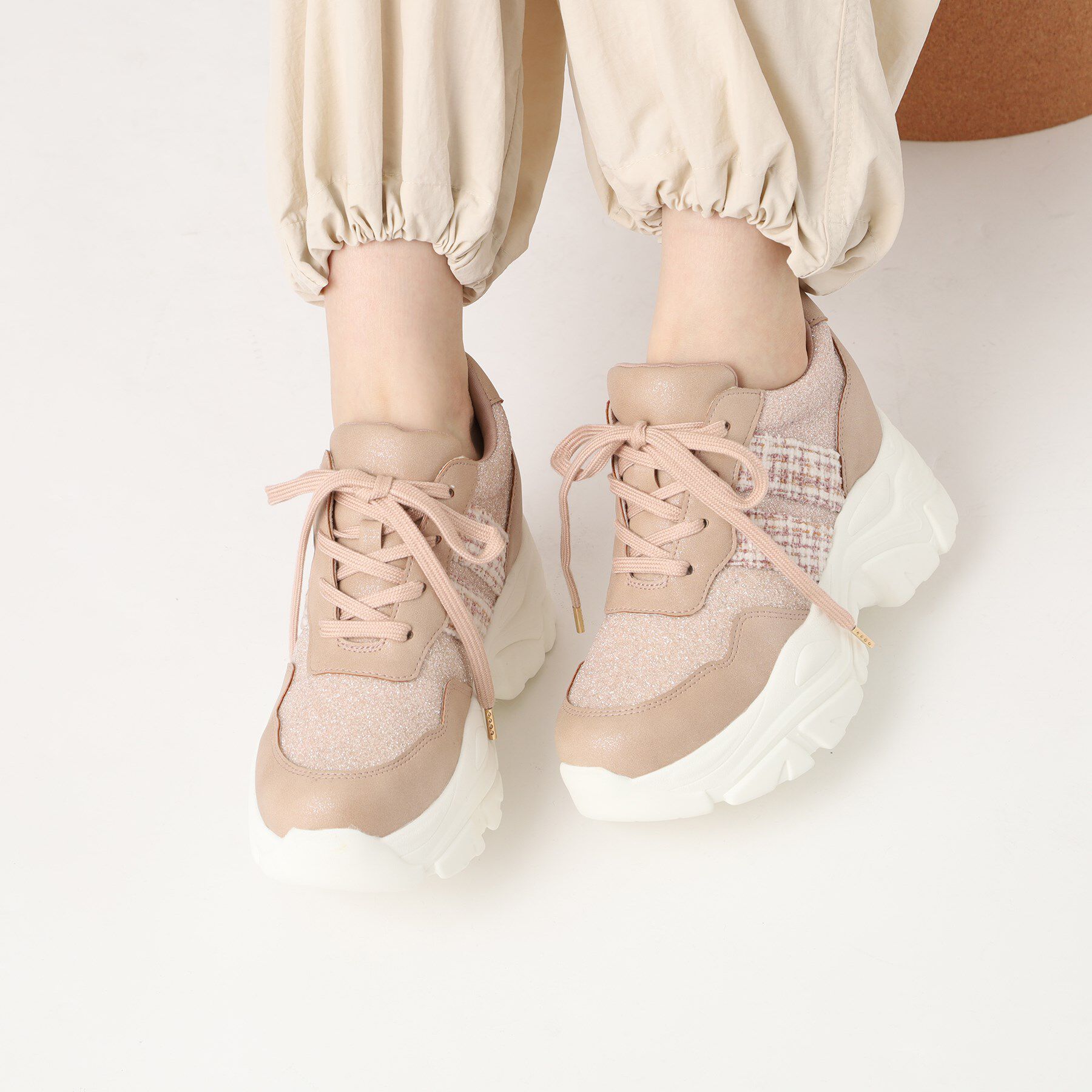 ESPERANZA「きゅんフィットインソールサイドラインスニーカー」|スニーカー|