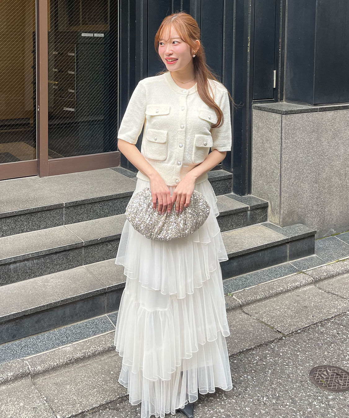 COCO DEAL「ブークレーニットカーディガン」|ニット・セーター|