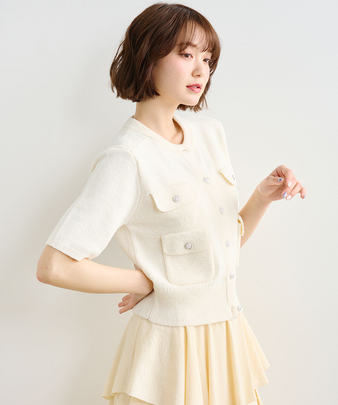 COCO DEAL「ブークレーニットカーディガン」|ニット・セーター|