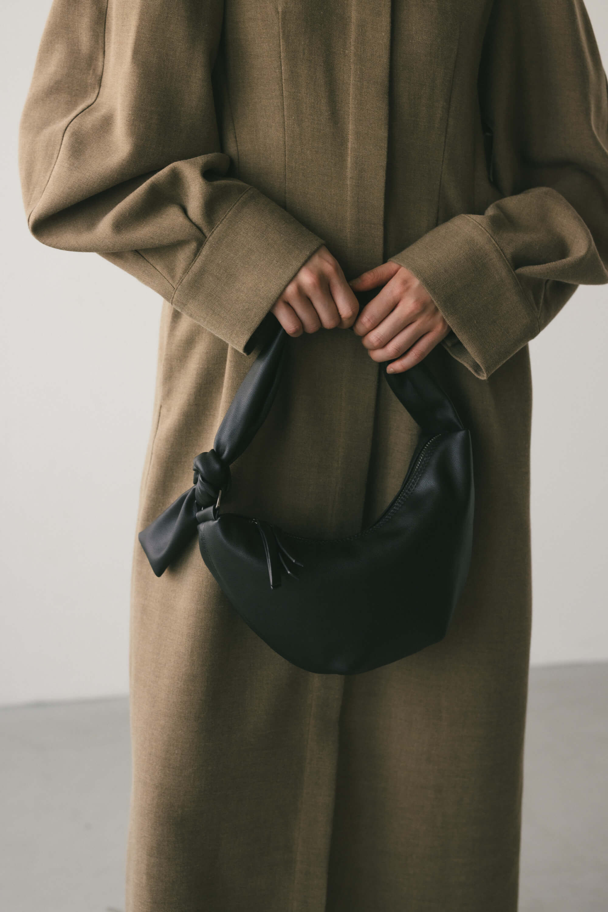 STYLEMIXER「ソフトムーンミニバッグ」|その他|BLK