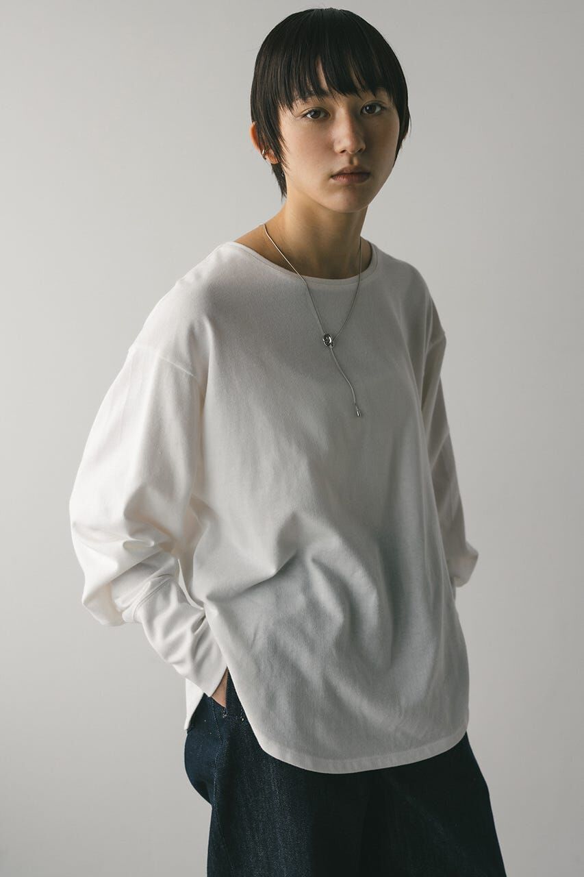 STYLEMIXER「ルーズカットトップ」|Tシャツ・カットソー|WHT