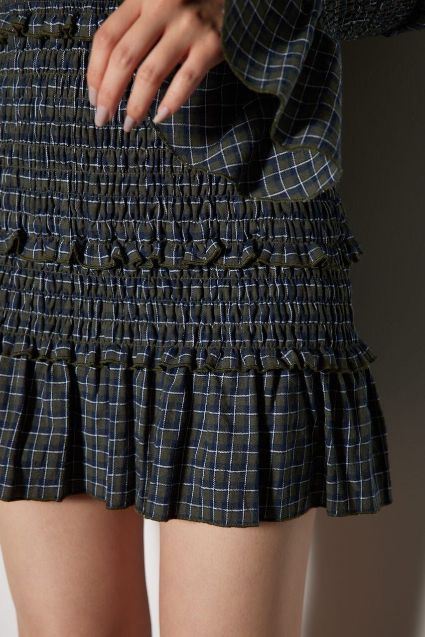 rienda「シャーリングタイトミニワンピース」|ワンピース|