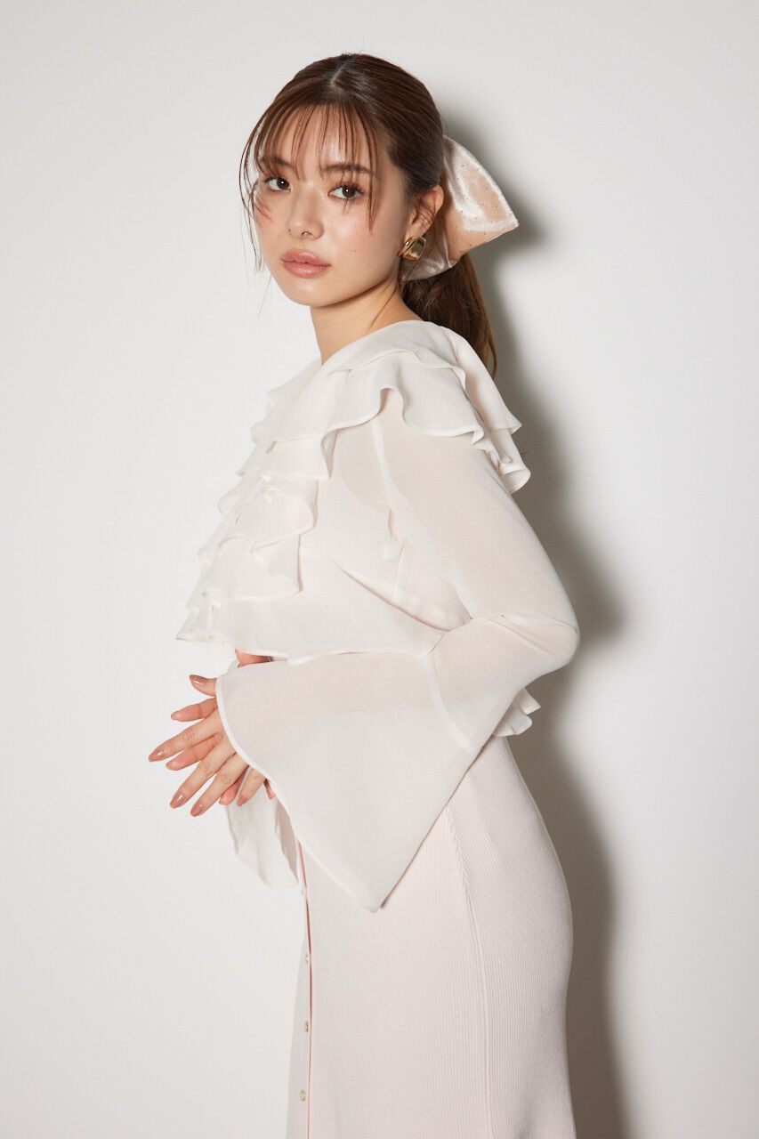 rienda「カーディガンセットニットマーメイドワンピース」|ワンピース|