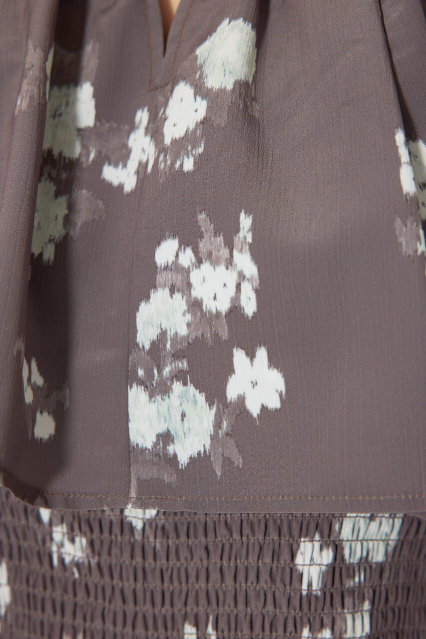 rienda「ウエストシャーリング2WAYフレアワンピース」|ワンピース|