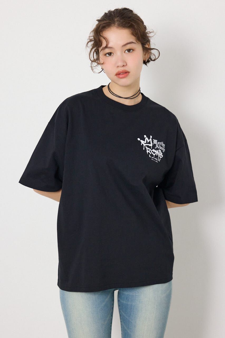 RODEO CROWNS「Font Bear Tシャツ」|Tシャツ・カットソー|BLK