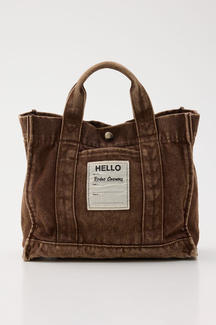 RODEO CROWNS「DENIMスクエア2WAYトート」|その他|