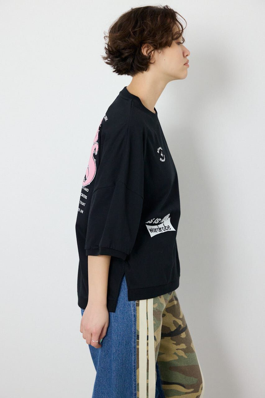 RODEO CROWNS「発泡マルチロゴビッグトップス」|Tシャツ・カットソー|