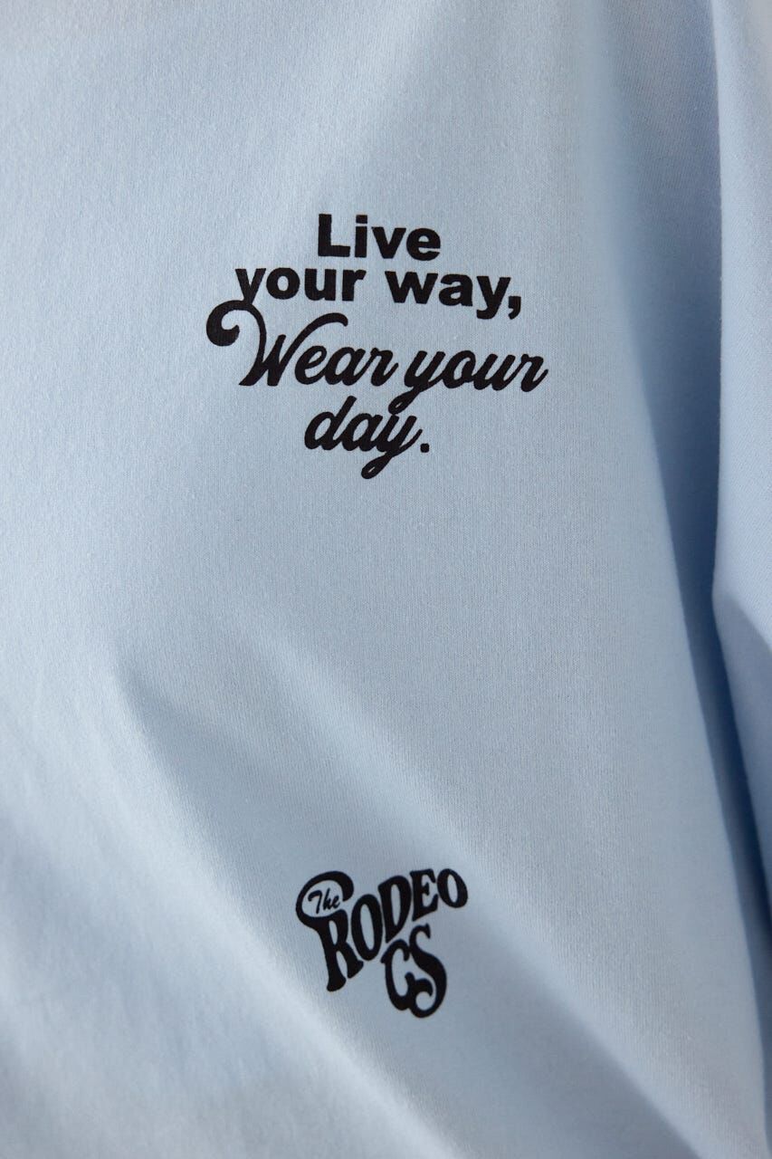 RODEO CROWNS「発泡マルチロゴビッグトップス」|Tシャツ・カットソー|