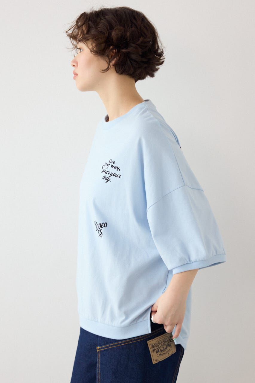 RODEO CROWNS「発泡マルチロゴビッグトップス」|Tシャツ・カットソー|